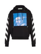Off-white Oversized Bernini-print Cotton Hooded Sweatshirt