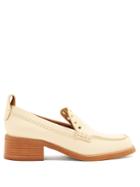 See By Chloé Block-heel Leather Loafers