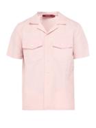 Matchesfashion.com Sies Marjan - Dean Cotton Blend Twill Shirt - Mens - Pink