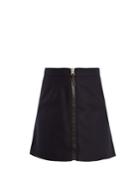 Acne Studios Suraya Zip-fastening Wool Mini Skirt