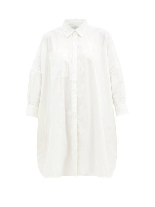 Matchesfashion.com Co - Oversized Cotton-blend Shirt - Womens - White