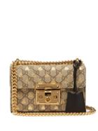 Matchesfashion.com Gucci - Padlock Gg Supreme Small Cross Body Bag - Womens - Black Multi