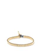 Matchesfashion.com M Cohen - The Minia Pellet Diamond & 18kt Gold Bracelet - Mens - Gold