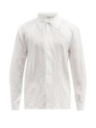 Matchesfashion.com Sfr - Ripley Crinkled Crepe Shirt - Mens - White