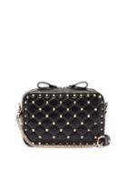 Matchesfashion.com Valentino - Rockstud Spike Quilted Leather Cross Body Bag - Womens - Black