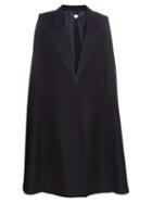 Stella Mccartney Becker Oversized Tuxedo Cape