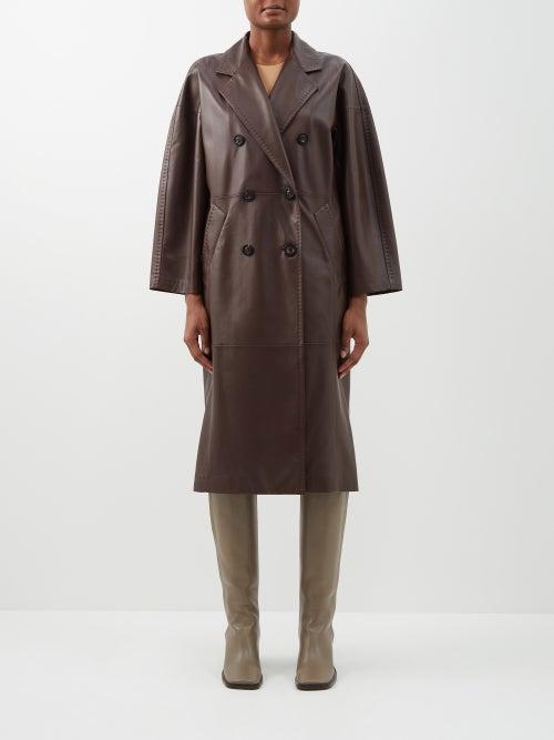 Max Mara - Ussuri Coat - Womens - Dark Brown