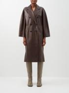 Max Mara - Ussuri Coat - Womens - Dark Brown