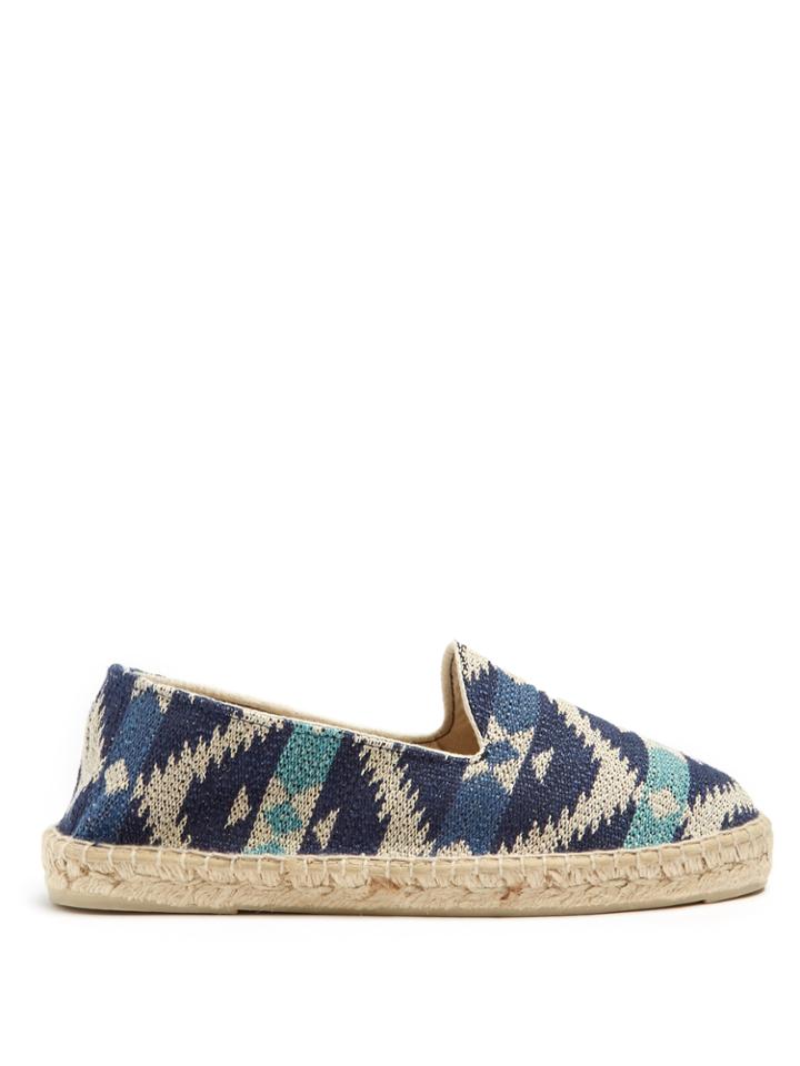 Manebí Yucatan Ikat Canvas Espadrilles