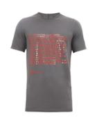 Matchesfashion.com Rick Owens Drkshdw - Level Printed Cotton Jersey T Shirt - Mens - Grey