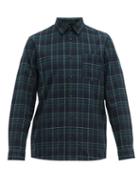 Matchesfashion.com A.p.c. - Julien Plaid Cotton Shirt - Mens - Navy Multi