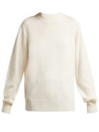 Matchesfashion.com Helmut Lang - Cashmere Ring Shoulder Sweater - Womens - Beige