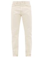 Matchesfashion.com Ditions M.r - Slim-leg Denim Jeans - Mens - White