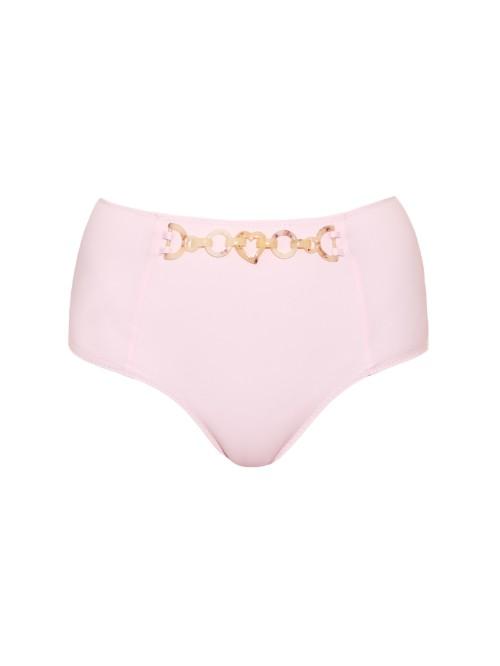 Roxana Salehoun Tortoiseshell-chain High-waisted Bikini Briefs