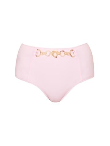 Roxana Salehoun Tortoiseshell-chain High-waisted Bikini Briefs