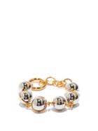 Ladies Jewellery Jil Sander - Chunky Convex-link Bracelet - Womens - Gold