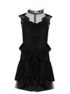 Jonathan Simkhai Ruffle-panel Guipure-lace Dress