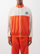 Gucci - Logo-print Shell Track Jacket - Mens - Orange Multi