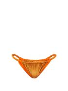 Isa Boulder - Rope-twist Bikini Briefs - Womens - Orange Multi