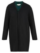 Marni Double-faced V-neck Wool-blend Coat