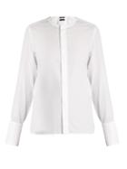 Y's By Yohji Yamamoto Collarless Cotton Shirt