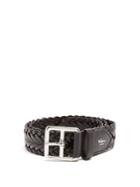 Mulberry Woven-leather Belt