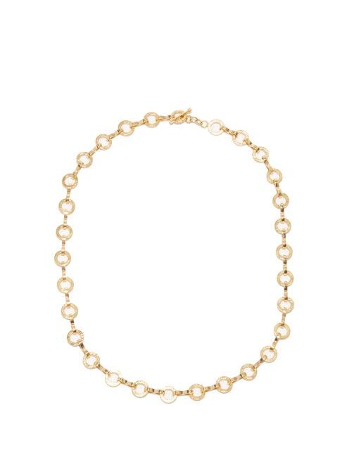 Ladies Fine Jewellery Azlee - 18kt Gold Round-link Chain Necklace - Womens - Yellow Gold