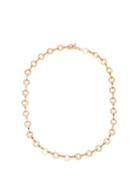 Ladies Fine Jewellery Azlee - 18kt Gold Round-link Chain Necklace - Womens - Yellow Gold