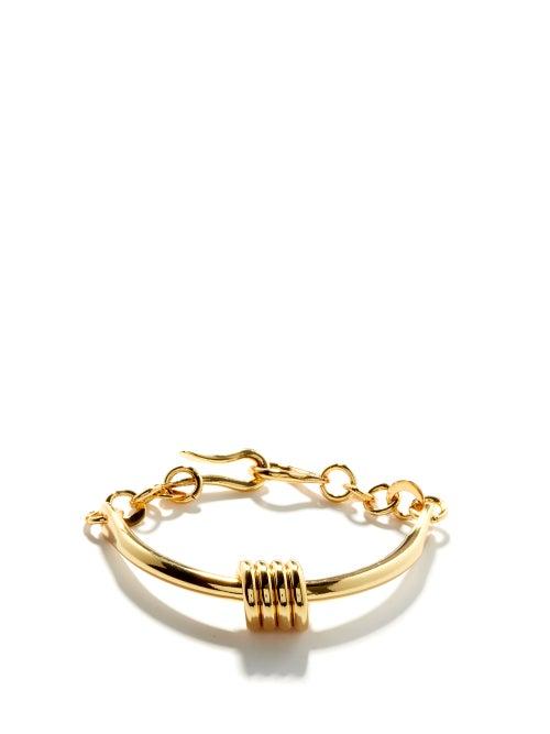 Ladies Jewellery Tohum - Dunya Apia 24kt Gold-plated Bangle - Womens - Gold