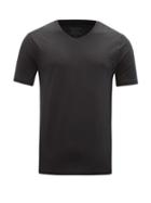 Matchesfashion.com Organic Basics - Soft Touch V Neck T Shirt - Mens - Black