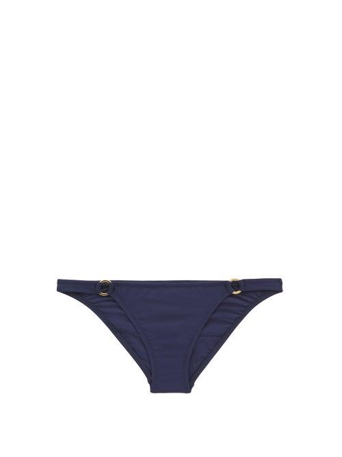 Matchesfashion.com Melissa Odabash - Montenegro Ring Bikini Briefs - Womens - Navy