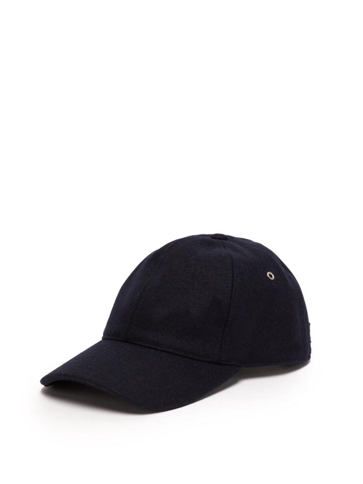 Ami Wool-blend Baseball Cap