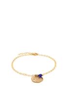 Matchesfashion.com Ancient Greek Sandals - Wing Embossed Charm Chain Anklet - Womens - Blue
