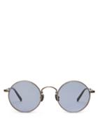 Matchesfashion.com Matsuda - M3100 Round Titanium Sunglasses - Mens - Blue