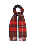 Matchesfashion.com A.p.c. - Annie Tartan Jacquard Lambswool Blend Scarf - Womens - Red Multi
