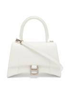 Matchesfashion.com Balenciaga - Hourglass S Leather Bag - Womens - White