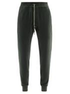 Tom Ford - Cotton-blend Velour Track Pants - Mens - Green