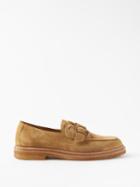 Jacques Solovire - Tommy Suede Loafers - Mens - Beige