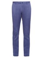 Incotex Slim-leg Cotton-blend Chino Trousers