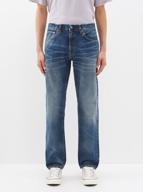 Nudie Jeans - Gritty Jackson Slim-leg Jeans - Mens - Blue