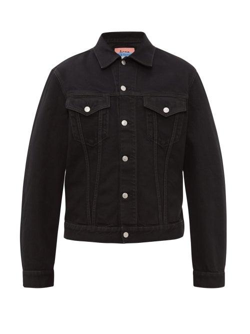 Matchesfashion.com Acne Studios - 1998 Overdyed Denim Jacket - Mens - Black