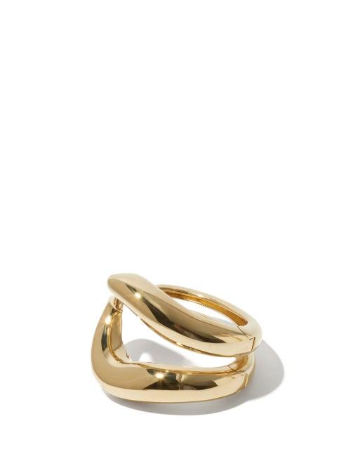 Chlo - Logo-engraved Cuff - Womens - Gold