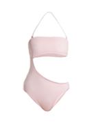 Solid & Striped Cece Bandeau Cut Out Swimsuit
