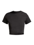 Matchesfashion.com Hanes X Karla - The Baby Cotton Cropped T Shirt - Womens - Black