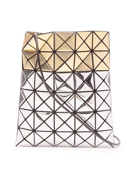 Matchesfashion.com Bao Bao Issey Miyake - Platinum Stardust Cross Body Bag - Womens - Silver Gold