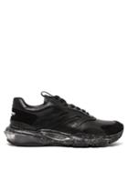 Matchesfashion.com Valentino - Bounce Raised Sole Low Top Trainers - Mens - Black