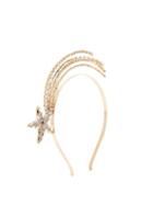 Matchesfashion.com Rosantica - Scintilla Crystal Headband - Womens - Gold