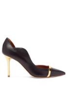 Matchesfashion.com Malone Souliers - Morrissey Point-toe D'orsay Leather Pumps - Womens - Black