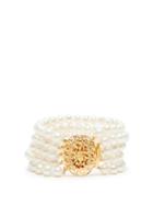 Matchesfashion.com Timeless Pearly - Pearl And Gold Plated Bracelet - Womens - Pearl
