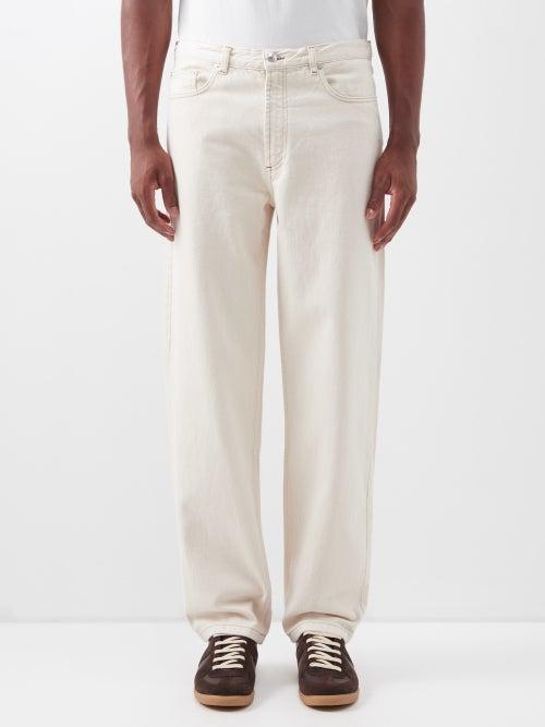A.p.c. - Martin Slim-leg Jeans - Mens - Cream